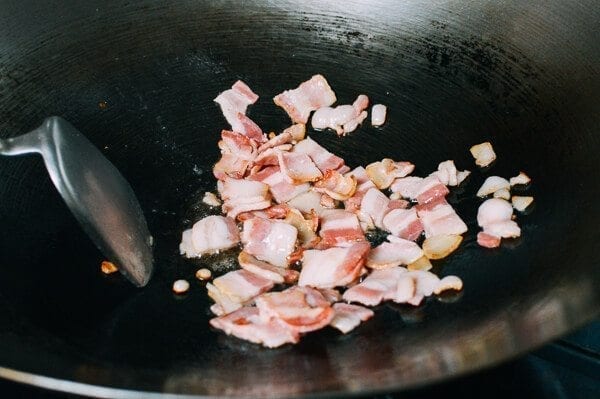 Bacon and Egg Fried Rice, by thewoksoflife.com