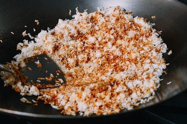 Bacon and Egg Fried Rice, by thewoksoflife.com