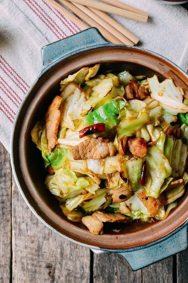 Cabbage Stir-Fry, by thewoksoflife.com