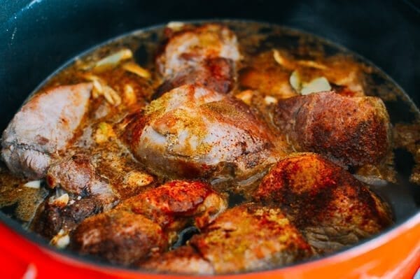 Carnitas Tacos, by thewoksoflife.com