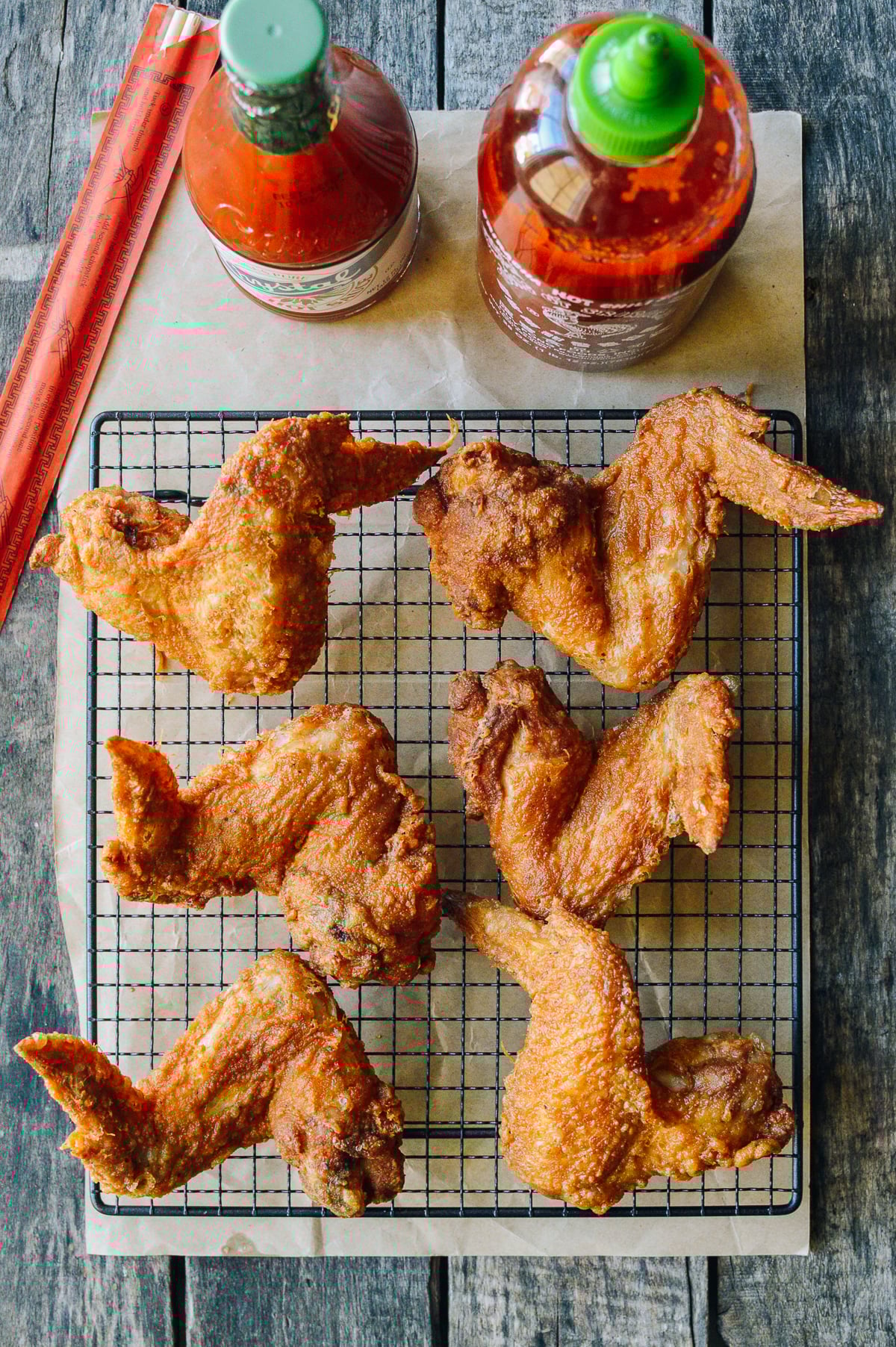 Fried Chicken Wings, Chinese Takeout Style, by thewoksoflife.com