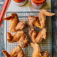 Fried Chicken Wings, Chinese Takeout Style, by thewoksoflife.com