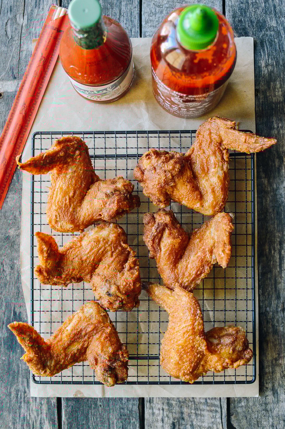 Fried Chicken Wings, Chinese Takeout Style, by thewoksoflife.com
