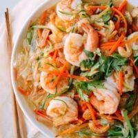 Vegetable Noodles with Shrimp, by thewoksoflife.com