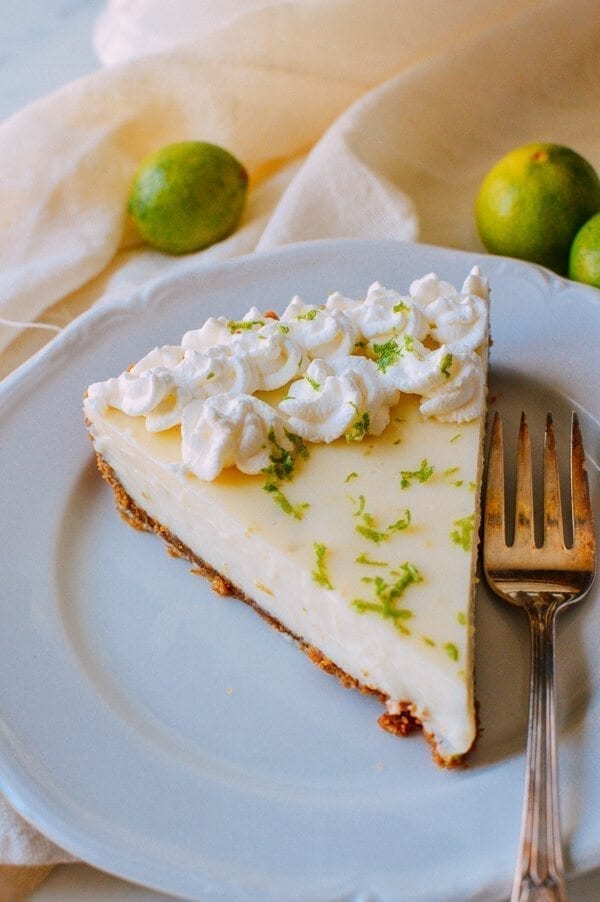 Key Lime Tart, by thewoksoflife.com