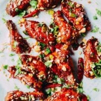 Kung Pao Chicken Wings, by thewoksoflife.com
