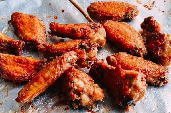 Kung Pao Chicken Wings, by thewoksoflife.com