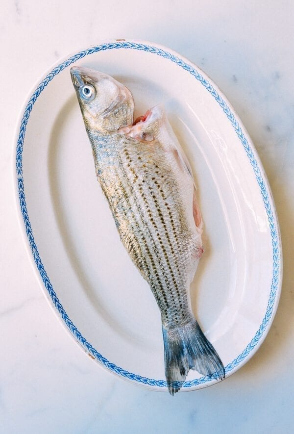 Steamed Whole Fish - Chinese Style, by thewoksoflife.com
