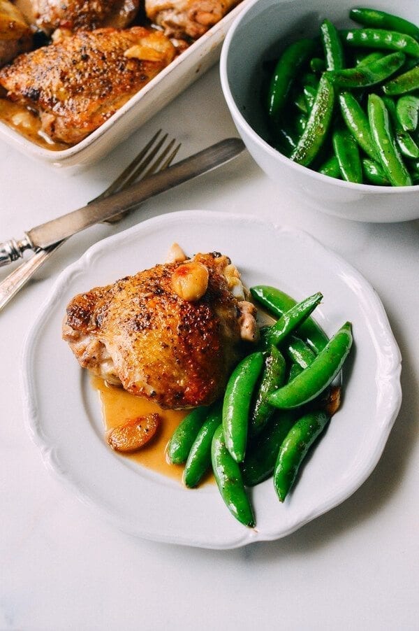 40 Garlic Chicken with an Asian Twist, by thewoksoflife.com