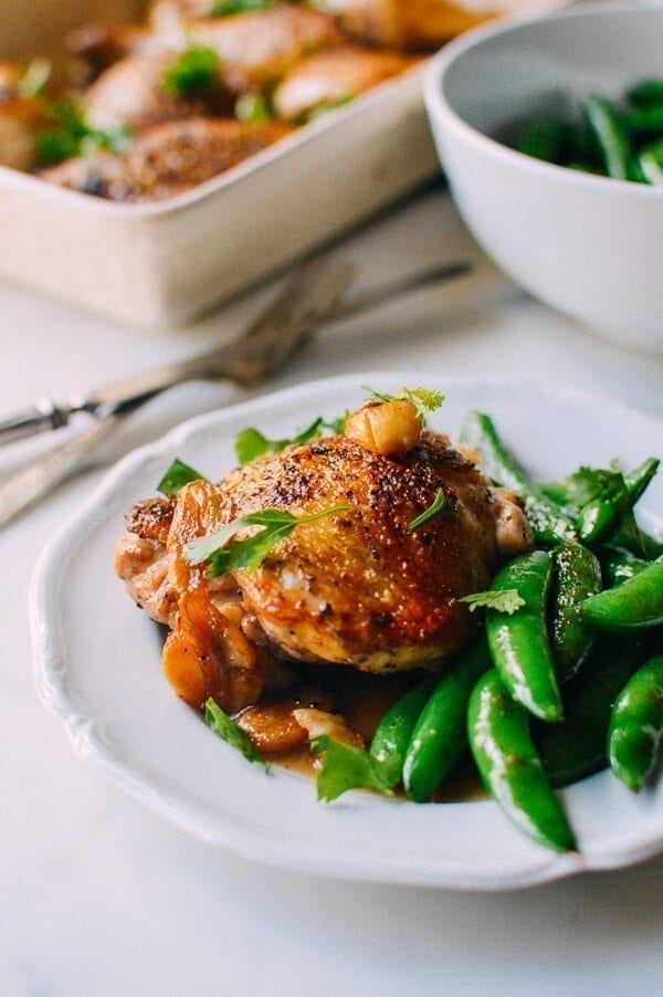 40 Garlic Chicken with an Asian Twist, by thewoksoflife.com