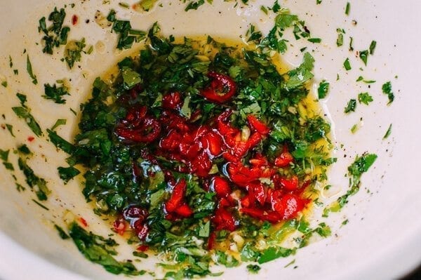 Asian Braised Short Ribs with Chili Lime Potatoes, by thewoksoflife.com