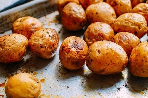 Asian Braised Short Ribs with Chili Lime Potatoes, by thewoksoflife.com