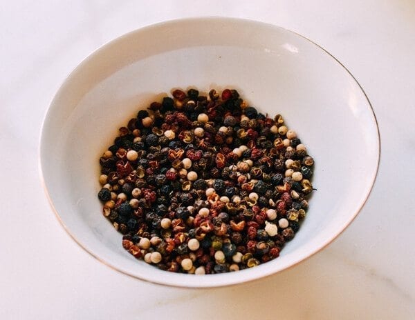 "Spicy Numbing" Cacio e Pepe, by thewoksoflife.com