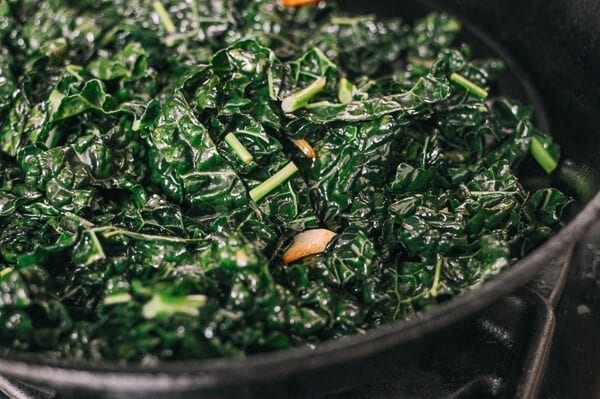 Cheesy Kale Prosciutto Brunch Melts, by thewoksoflife.com