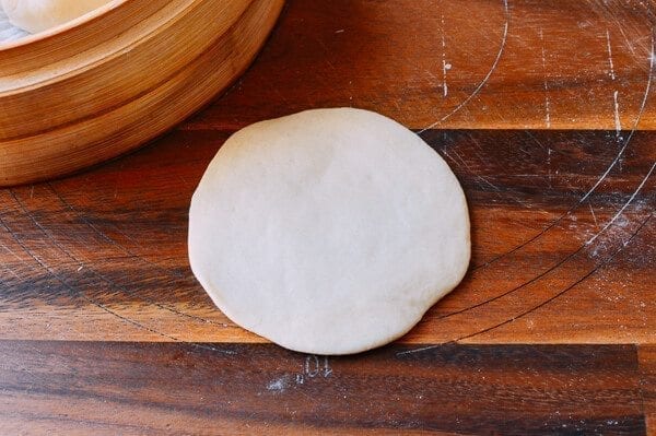 Steamed BBQ Pork Buns (Char Siu Bao), by thewoksoflife.com