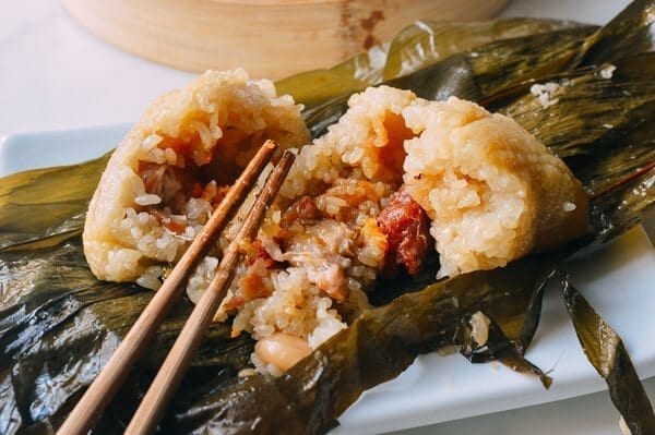 Zongzi (Cantonese Style), by thewoksoflife.com