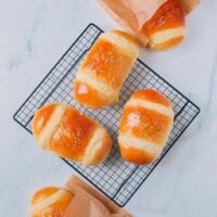 Coconut Buns (Cocktail Buns), by thewoksoflife.com