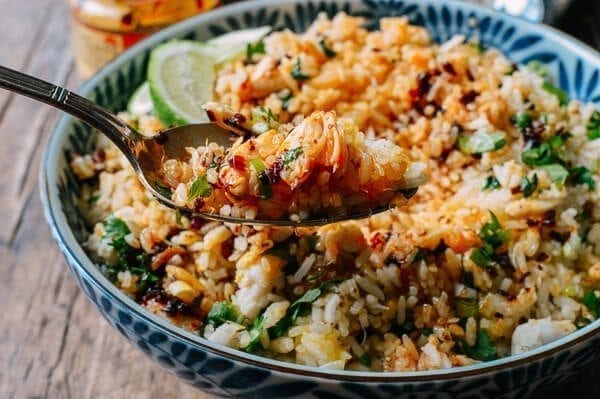 Crab Fried Rice, by thewoksoflife.com