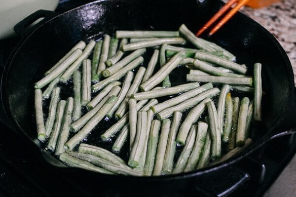 Eggplant String Bean Stir-fry, by thewoksoflife.com