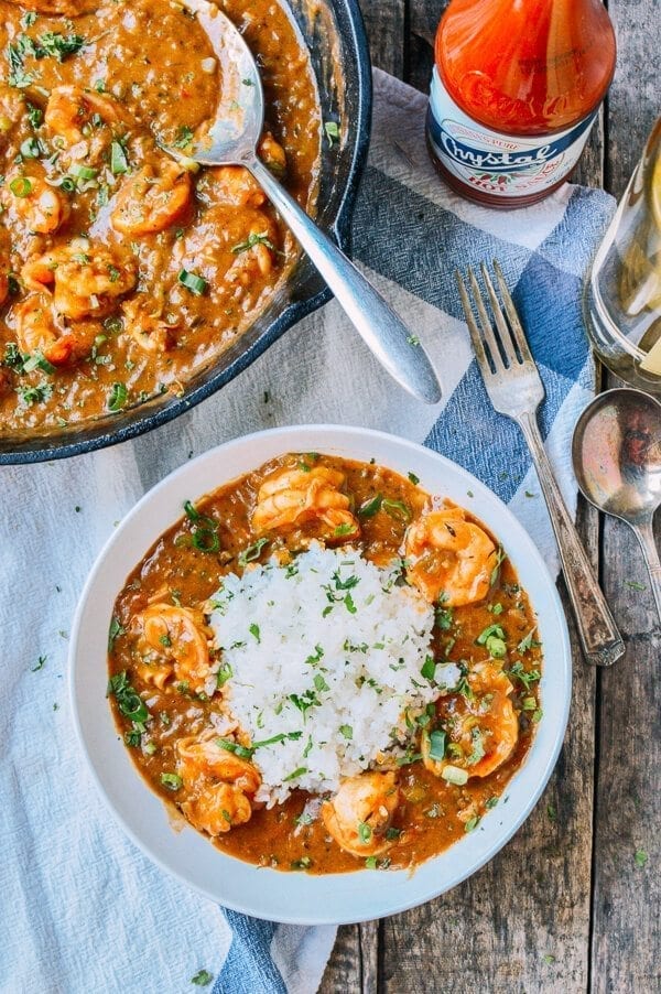 Shrimp Étouffée, by thewoksoflife.com