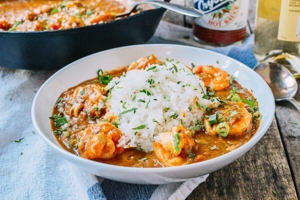 Shrimp Étouffée, by thewoksoflife.com