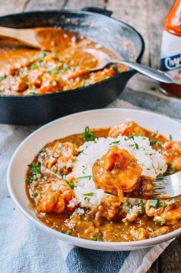 Shrimp Étouffée, by thewoksoflife.com