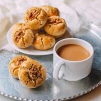 Chinese Walnut Cookies, by thewoksoflife.com