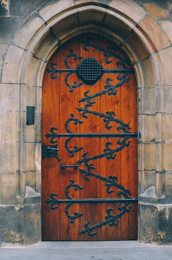 Prague door