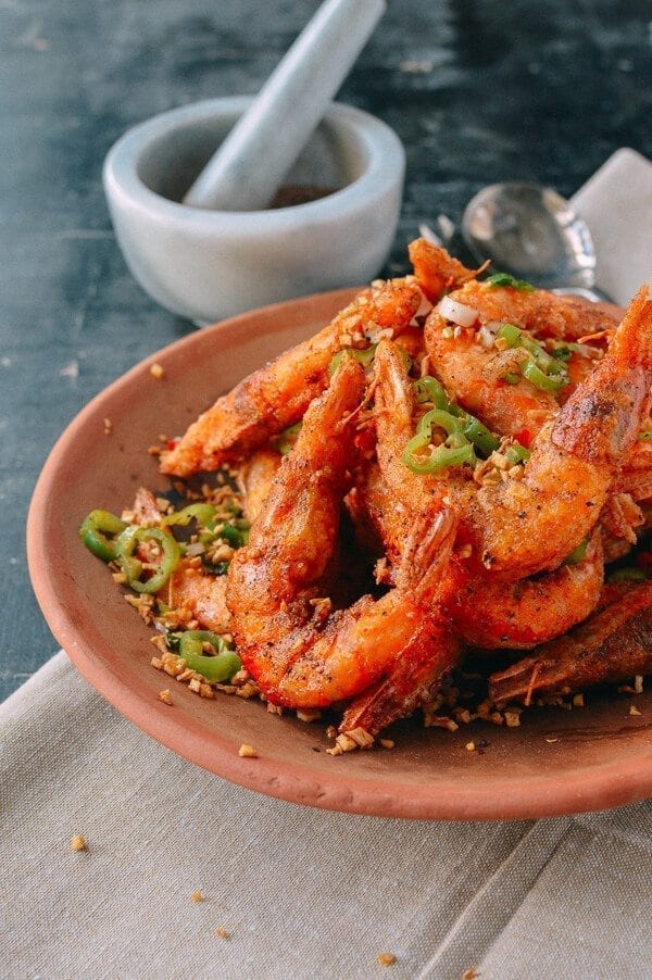 Salt and Pepper Shrimp, by thewoksoflife.com