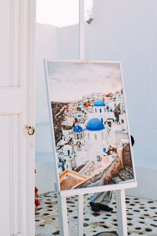 Oia Painting