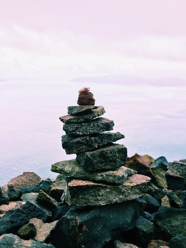 Santorini rocks
