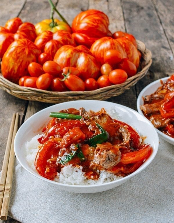 Beef Tomato Stir-fry, by thewoksoflife.com