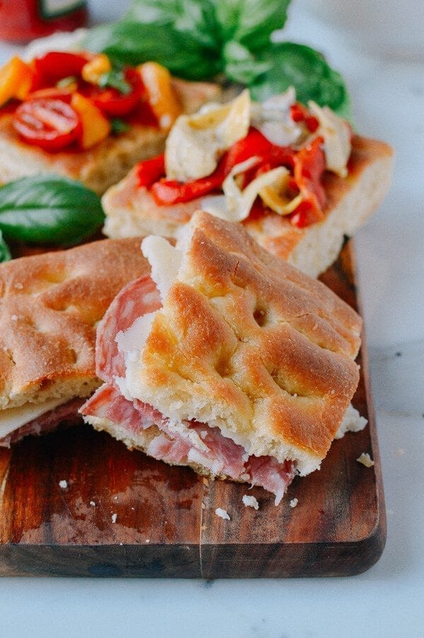 Focaccia, Three Ways, by thewoksoflife.com