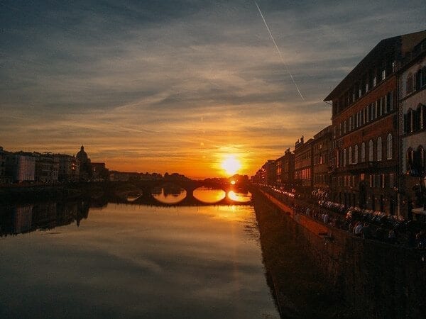 florence sunset