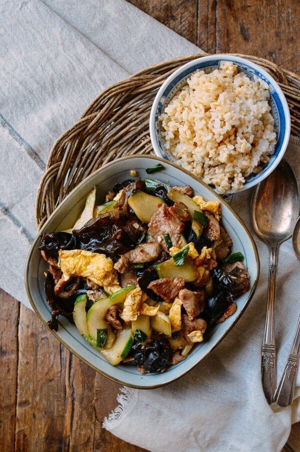 Moo Shu Pork - The authentic Chinese Recipe, by thewoksoflife.com