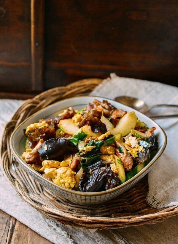 Moo Shu Pork - The authentic Chinese Recipe, by thewoksoflife.com