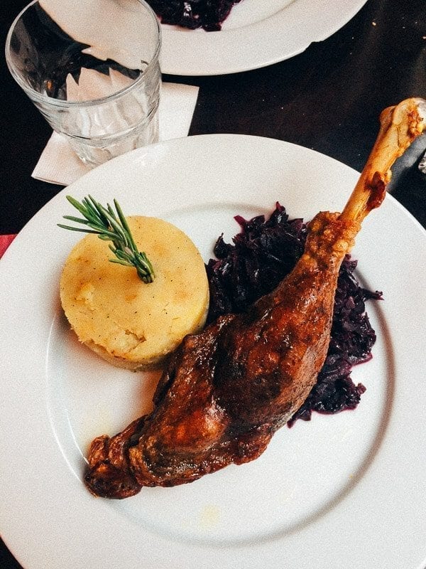 hungarian goose leg