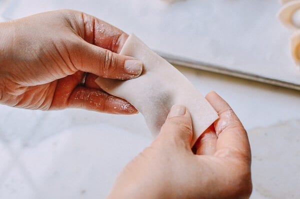 Fried Wontons, by thewoksoflife.com