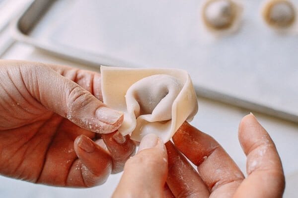 Fried Wontons, by thewoksoflife.com