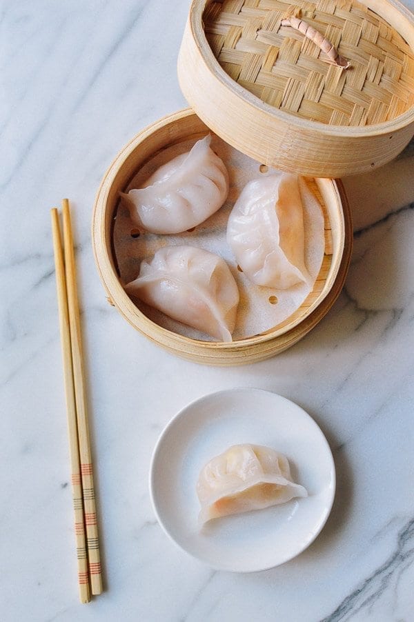 Har Gow (Dim Sum Shrimp Dumplings), by thewoksoflife.com