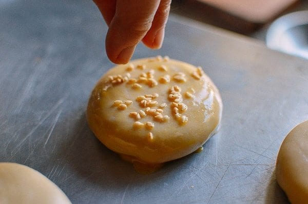 Savory mooncakes, by thewoksoflife.com