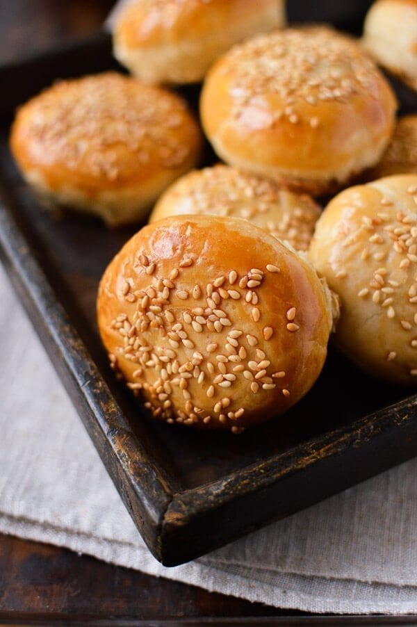 Savory mooncakes, by thewoksoflife.com