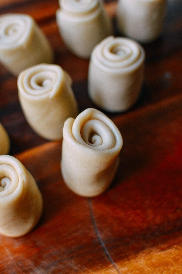 Savory mooncakes, by thewoksoflife.com