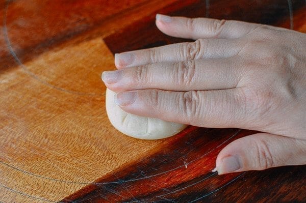 Savory mooncakes, by thewoksoflife.com