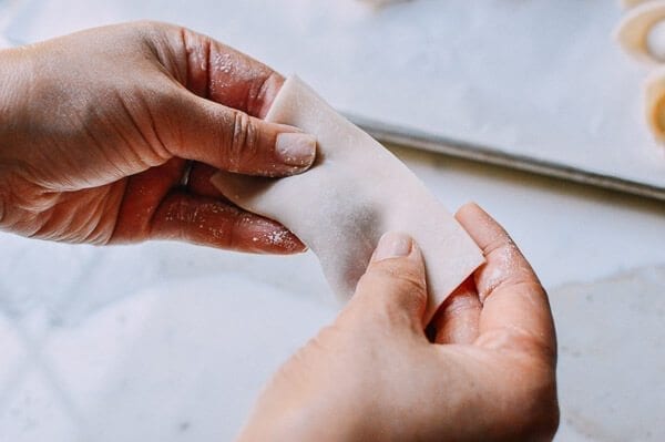 Sichuan Spicy Wontons, by thewoksoflife.com