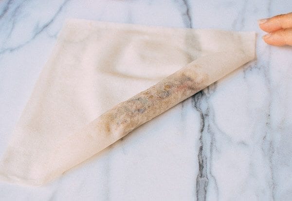 Homemade Spring Rolls, by thewoksoflife.com