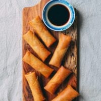 Homemade Spring Rolls, by thewoksoflife.com