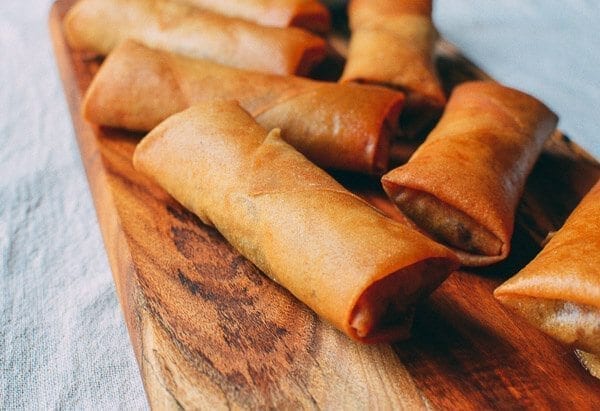 Homemade Spring Roll Recipe, by thewoksoflife.com