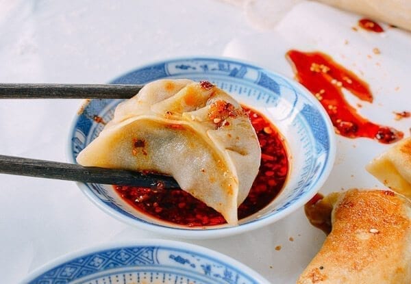 Vegetable Dumplings, by thewoksoflife.com