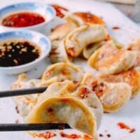 Vegetable Dumplings, by thewoksoflife.com